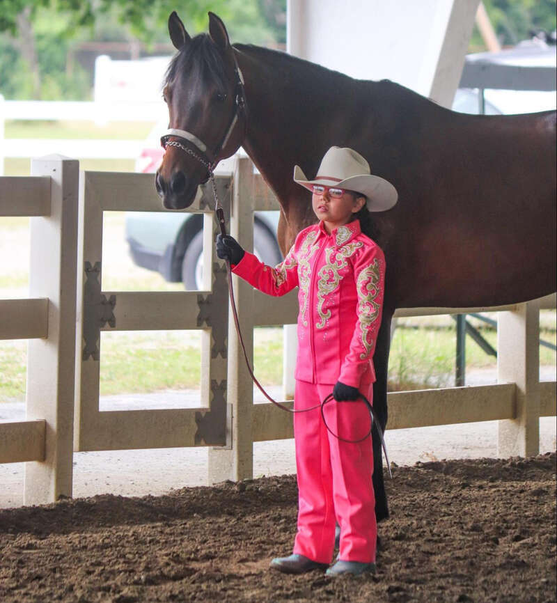 Girls western show on sale clothes